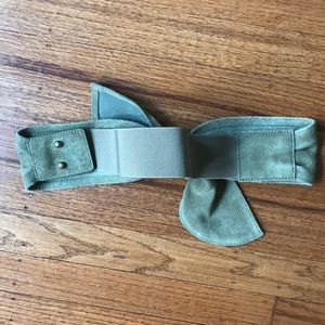 Anthropologie Accessories - **FINAL PRICE **Green suede belt Anthropologie Accessories - **FINAL PRICE **Green suede belt